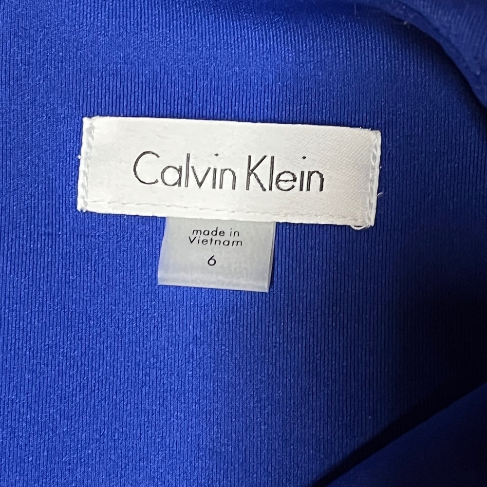 Blue Calvin Klein Dress